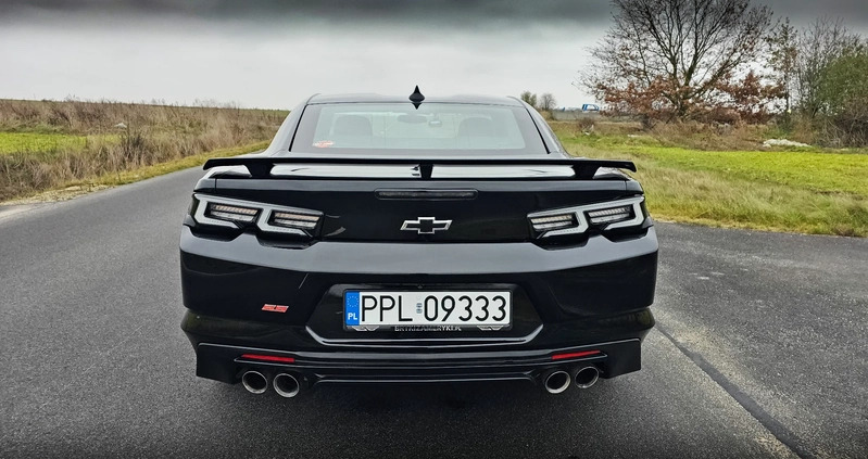 Chevrolet Camaro cena 194900 przebieg: 59500, rok produkcji 2020 z Pleszew małe 232